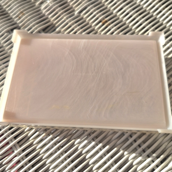 Vintage Fosta Products Marbled Plastic Box - Picture 2 of 2